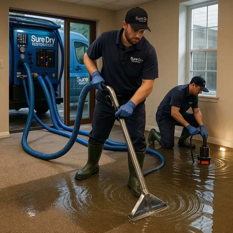 Water Extraction and Removal process in Flomaton, AL